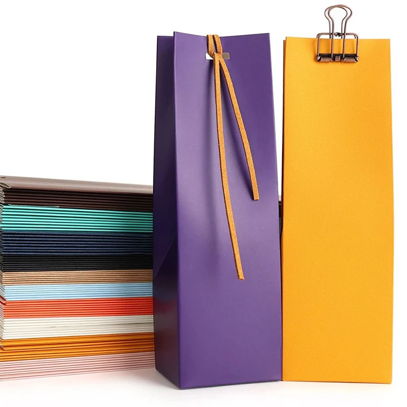 30 Stück Süßigkeiten bunte Gunst Tasche Kraft papier Geschenk beutel Hochzeit Keks Süßigkeiten Taschen Kinder Geburtstags feier Dekor Festival Mini Gunst Box Image