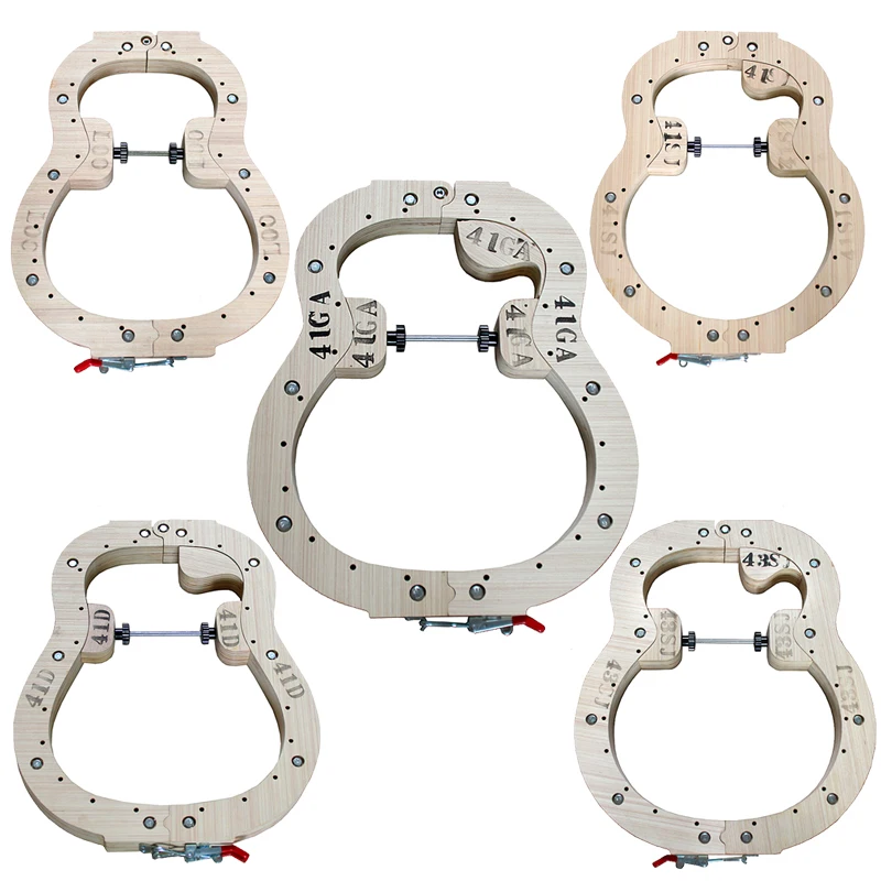 Folk gitarre Dicke Akustische Gitarre Machen Montage Form Dual-use-Folk Pop Gitarre Form DIY Materialien Image