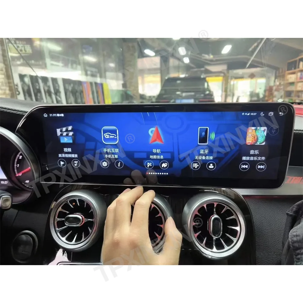 14,9 Zoll Autoradio für Mercedes Benz C Klasse Glc C300 W205 X253 Android Auto Multimedia Player Carplay GPS Navigation Head Unit Image