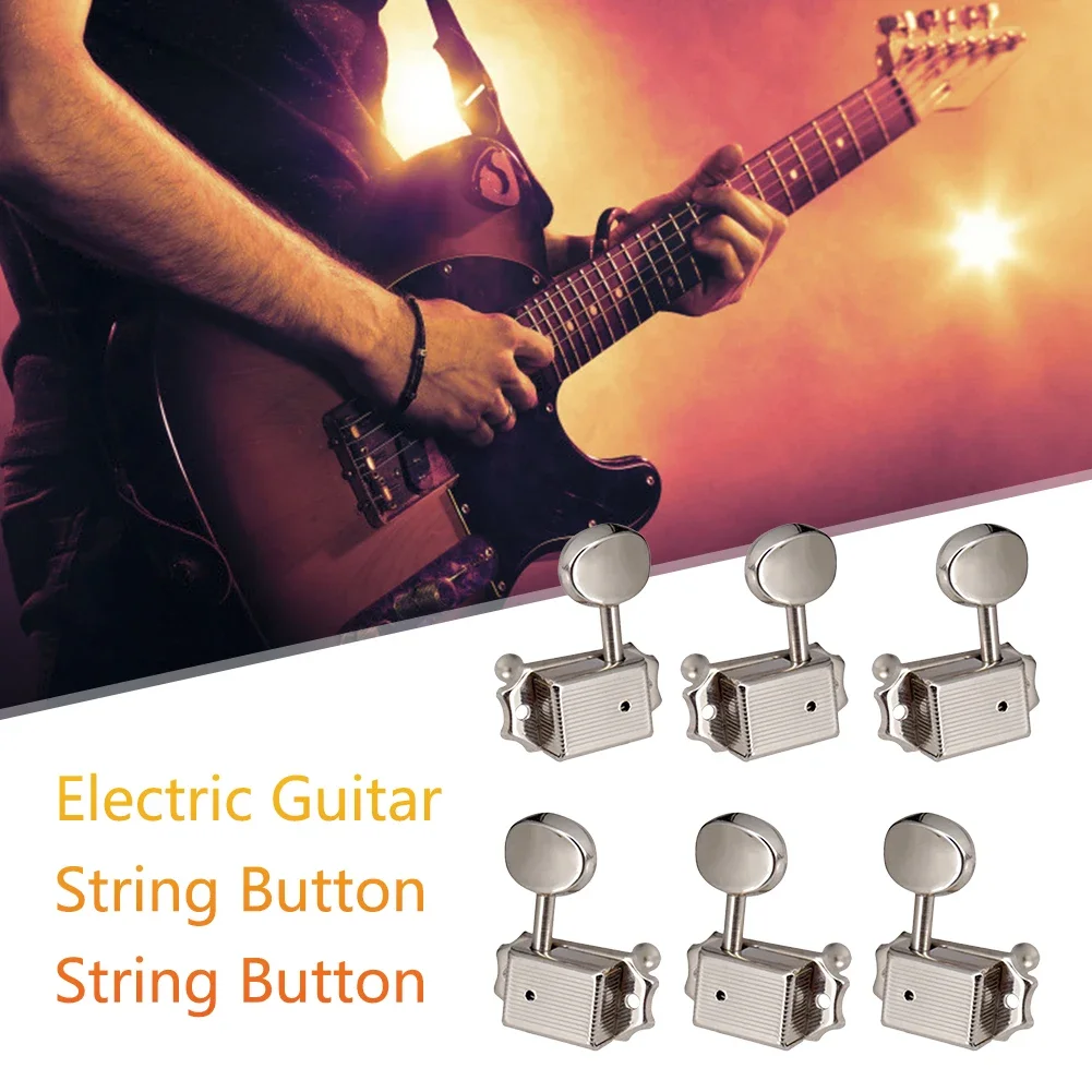 6 stücke Gitarren verriegelung tuner 3l 3r Gitarren-Stimmwirbel für lp epi elektrische Folk Akustik gitarren tuner Maschinen köpfe Gitarren zubehör Image