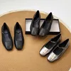 Maxdutti minimalist ische echte Schuhe Frauen Mode elegante flache Schuhe Damen Leder Mary Jane Französisch Slipper Slipper Damenschuhe