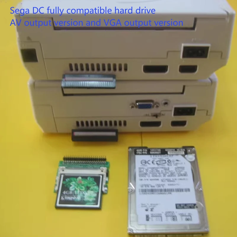 DC Dreamcast Spiele konsole Festplatte RC4/optisches Laufwerk/Festplatte/CF-Karte Koexistenz kann separat verwendet werden (kein Festplatten boot) Image