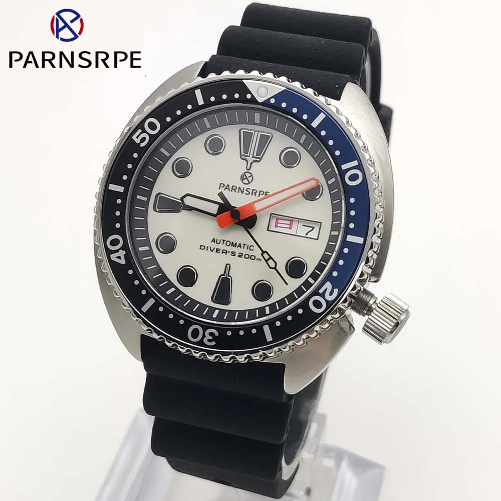 Herren nh36 Tag Datum Tag Anzeige automatische mechanische Uhr, Saphirglas, Edelstahl wasserdichte Uhr, neu Image