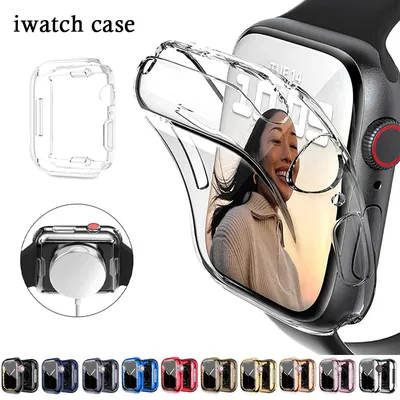 2Pack Strap for Apple Watch band Ultra 49mm 44MM 40MM 45mm bracelet watchband Screen Protector Apple watch Series 3 4 5 6 SE 7 8