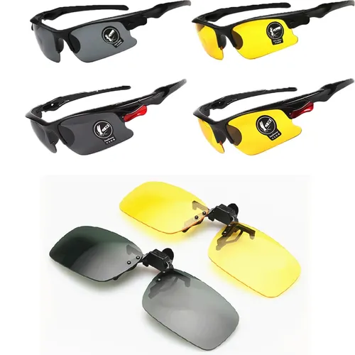 Auto Fahr brille Sonnenbrille Sicherheit Nacht Fahr brille Brille Unisex HD Sonnenbrille UV-Schutz Brille Auto Artikel