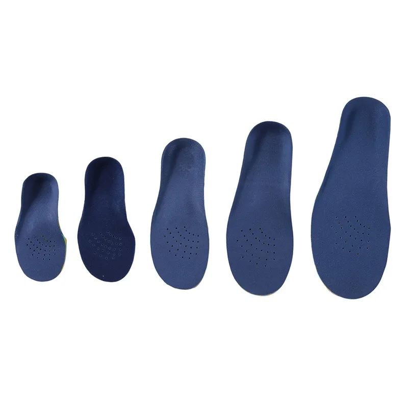 Kinder Kinder Eva ortho pä dische Einlegesohlen für Schuhe Plattfuß Bogen Unterstützung Orthesen Pads Korrektur Fußpflege Image