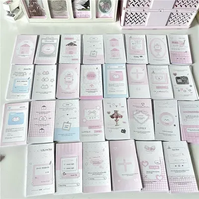 Zufällige 30 Stück Kokette Stern Zimmer Matte Film Streifen Siegelaufkleber Geschenkverpackung Verpackung Aufkleber Planer Aufkleber Image