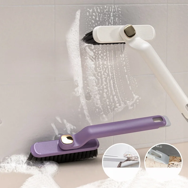 Multifunktionale rotierende Fugenreinigungsbürste für Küche, Toilette, Fliesen, Fugenmörtel, toter Winkel, Fugenlückenreiniger, Bürste für Duschboden