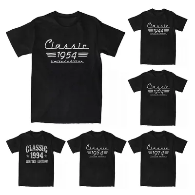 70 50 Year Old Gift Classic 1954 1974 Limited Edition 70th 50th Birthday Men's T Shirts Funny Tee