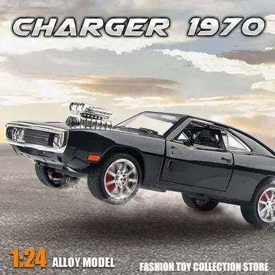 1:24 Challenger 1970 Fast & Furious 7 Legierung Automodell Druckguss Spielzeug mit Sound und Licht Fahrzeuge Dekoration Spielzeug für Kinder Geschenk