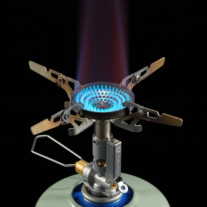 Campingmoon XD-2F im freien tragbare spannung stabilisiert integrierte gasherd high power wind dicht wander feld herd kocher Image