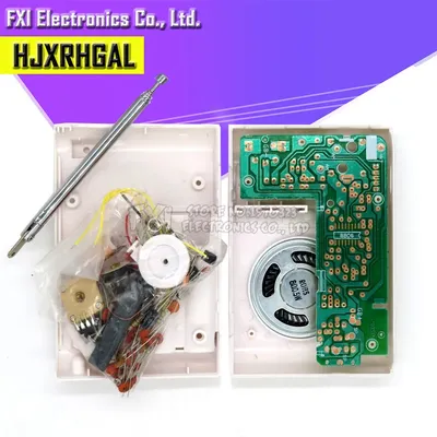 1set am/fm stereo am radio kit/diy cf210sp elektronische produktions suite Image