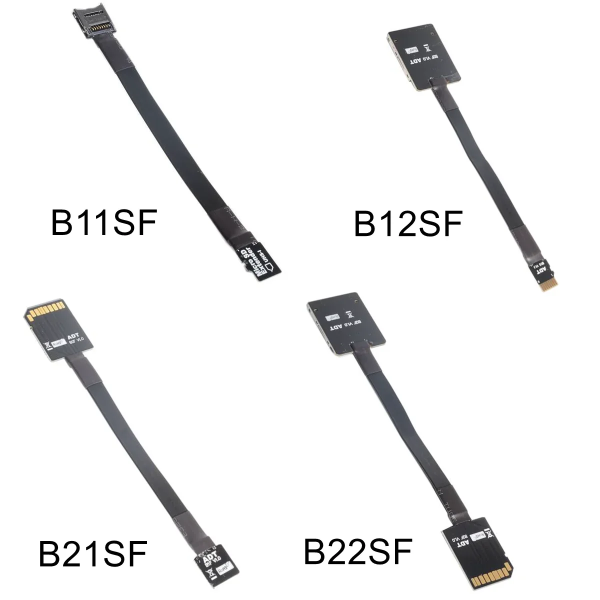 Micro sd zu sd UHS-I karten verlängerung kabel sdhc sdxc UHS-I sd karte tf speicher kartenleser extender für gps, rock pi 4 raspberry pi Image