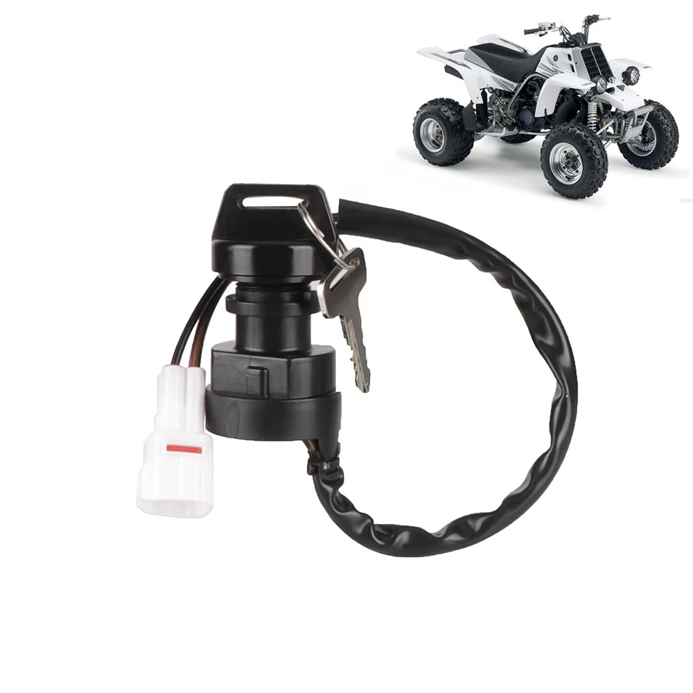 Zündschlüsselschalter passend für Yamaha YFM 350 Raptor 50 80 Big Bear 350 Warrior Banshee 350 YFZ 350 350 Grizzly YFM 600 Kodiak YFM400 Image