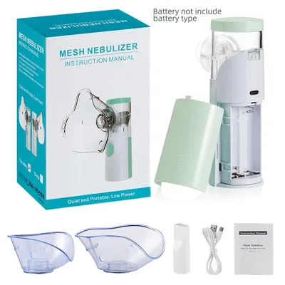 ABX Medical Silent Mesh Nebulizer Adult Kids Handheld Asthma Inhaler Atomizer Health Care Mini