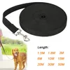 Nylon-Hundeleine für kleine große Hunde, Katzen, Welpen, langes Lanyard, Outdoor-Training, Chihuahua, Haustier-Zugseil, 1,5 m, 6 m, 10 m, 30 m