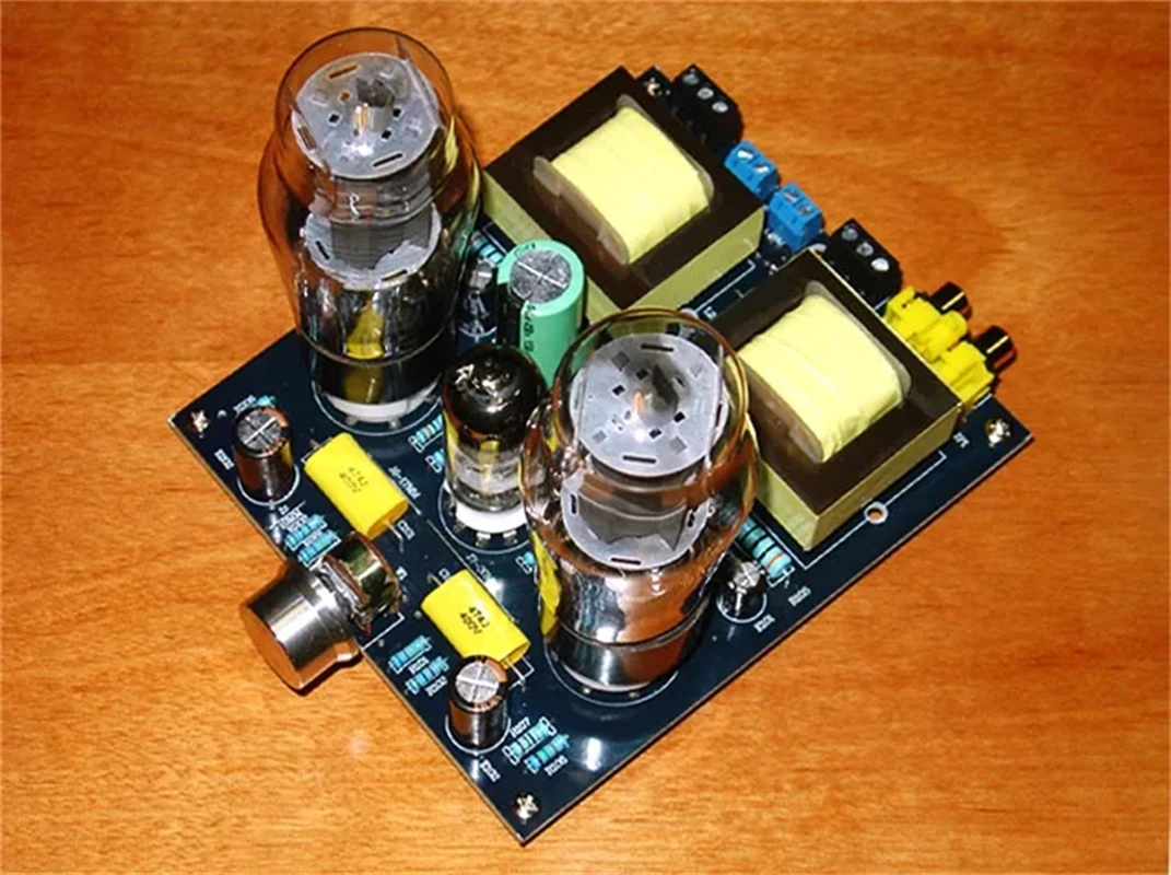 Neueste Ankunft Hi-Fi Stereo 6N1/6N2 + 6P3P Single Ended Class A Audio Rohr Verstärker Bord ventil amp bord DIY KIT Fertige Bord Image