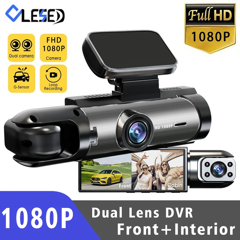 Dual Lens Dash Cam FHD 1920*1080P Auto DVR Dash Kamera Kabine Dashcam Fahrzeug Video Drive Recorder innen Mini Dvrs Black Box