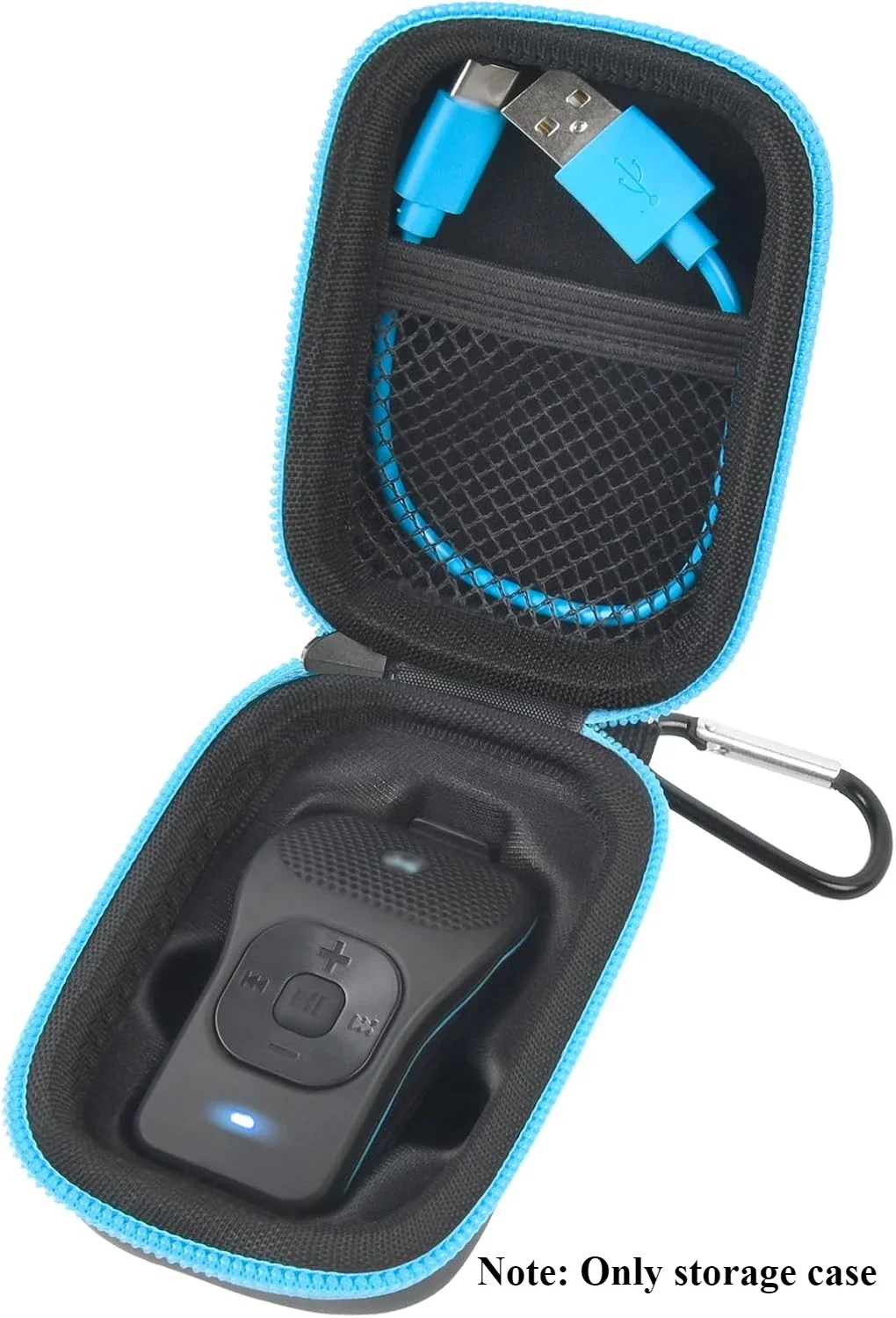 Trage tasche für tragbare 39g Bluetooth-Clip-Lautsprecher, magnetische aufsteck bare drahtlose tragbare Lautsprecher Mini-Reisesp eicher Image