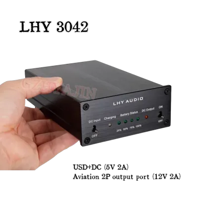 LHY Audio LT3042 Geräuscharmer, hochpräziser Linearregler, 12 V, 2 A Gleichstrom, batteriebetrieben, Image