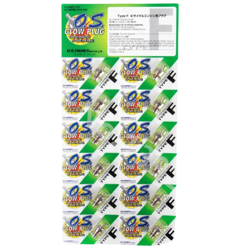 US OS Typ F OSF Glühkerze Medium Viertakt 71615009 4-Takt Nitro Motoren RC Auto Modell RC Flugzeuge Hobby Spielzeug