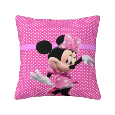 Benutzer definierte Minnie Maus Polkadot Anime Kissen bezug Luxus Kissen bezug Auto Kissen bezug Image