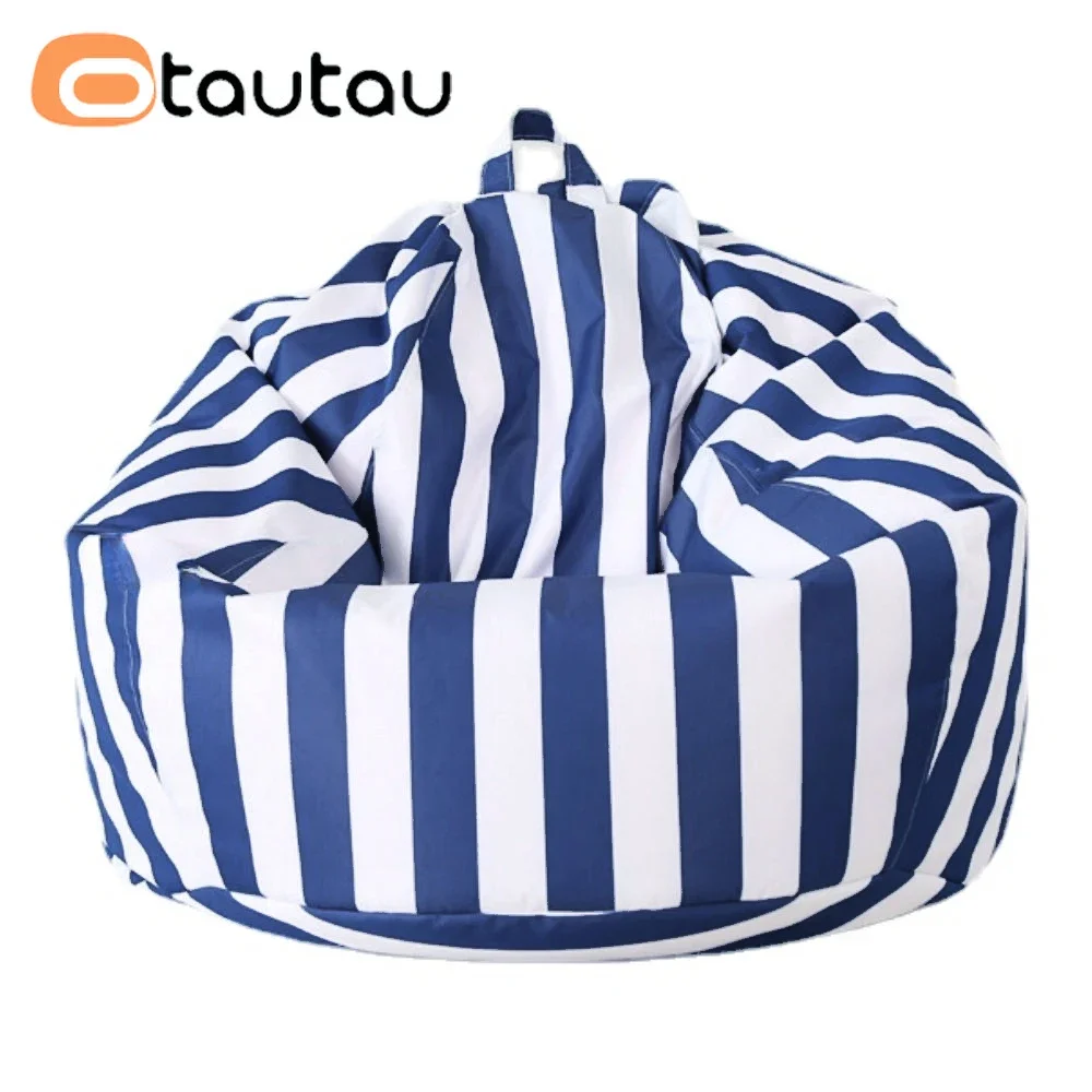 Otautau Outdoor Sitzsack Hocker Abdeckung ohne Füllstoff wasserdicht Puff Salon Strand Garten Sitzsack Stuhl Ecksitz Puf Sack dd046