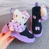 Hallo Kitty Kinder Cartoon KT Katze Socke Kinder Schuhe 2024 Frühling Und Herbst Neue Mädchen