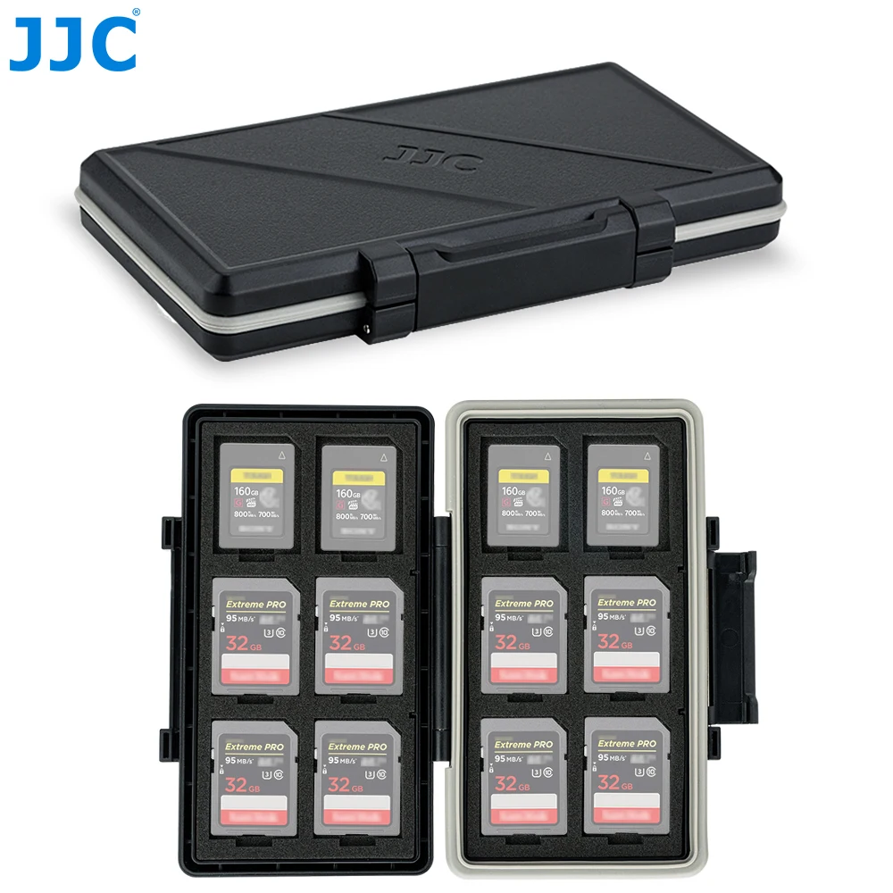 JJC CFexpress Typ A Karte SD Kartenhalter Hülle Aufbewahrungsbox für Sony A7RV A7SIII A7IV A7R5 A1 A9M3 FX3 FX6 FX30 FR7 Image