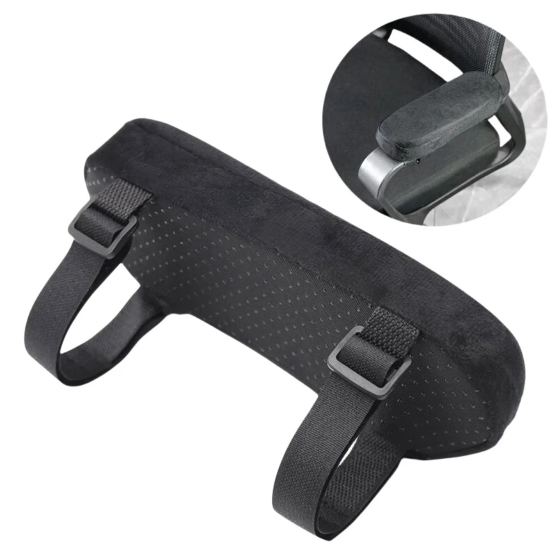 Memory Foam Bürostuhl Armlehne Pad PP Baumwolle Füllung Armlehne Kissen Pad Weiche Home Office Stuhl Bequeme Ellenbogen Kissen