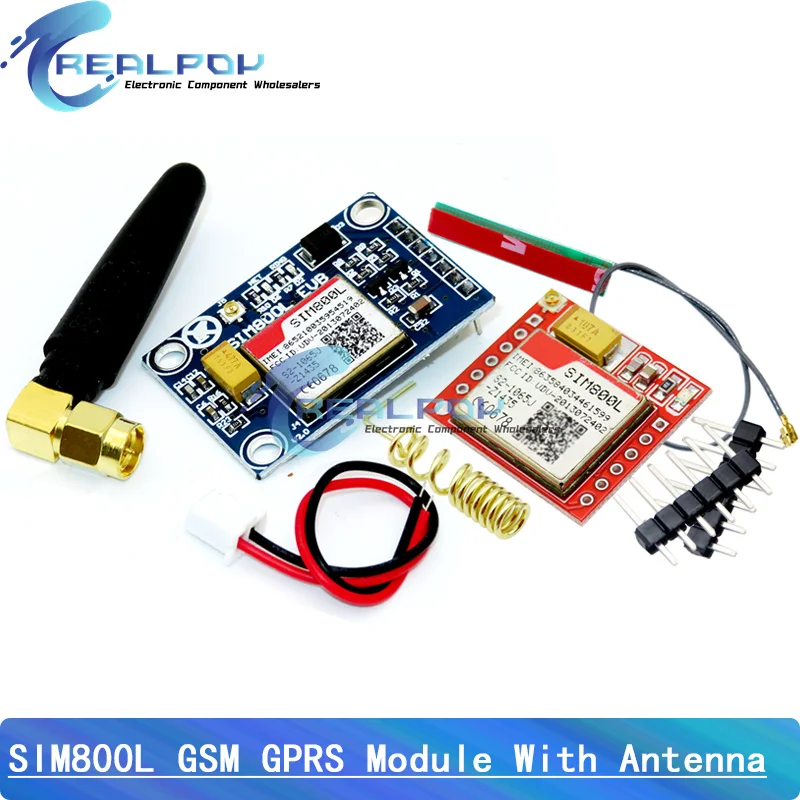 SIM800L GPRS GSM Modul Micro SIM Karte Kern Quad-band TTL Serial Port Antenne PCB Drahtlose WIFI Bord für Arduino Smartphone Image