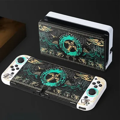 Für Zelda Tears of Kingdom Switch Oled Hülle Harte Schutzhülle für Nintendo Switch OLED Spielkonsole Image