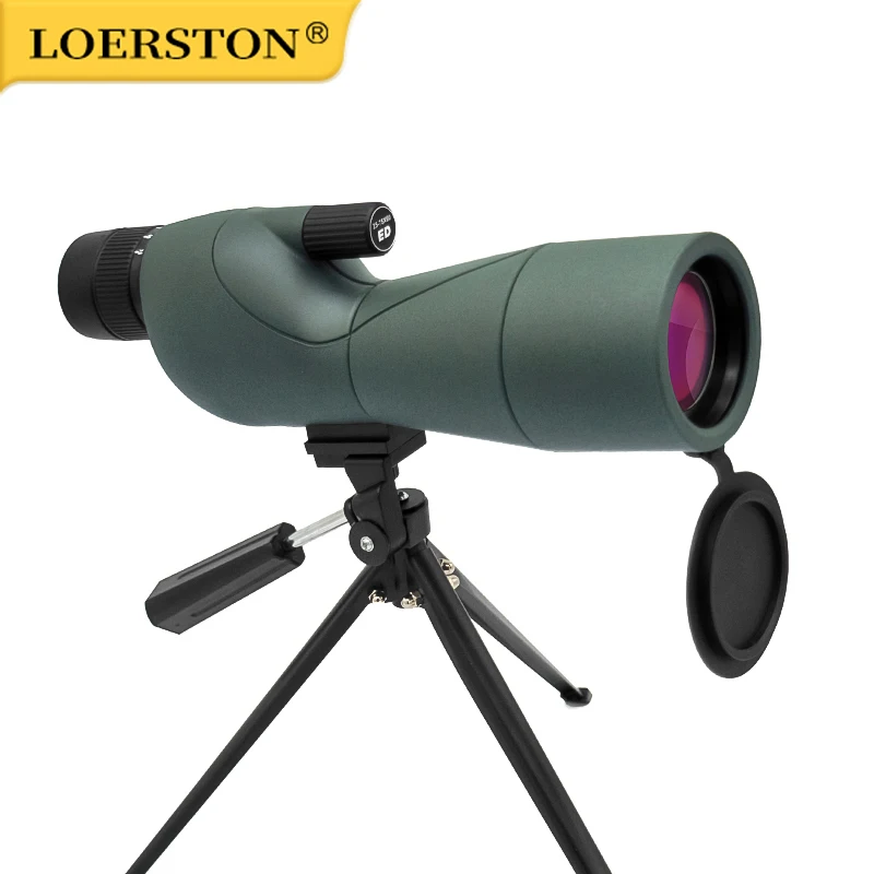 25-75x60 Zoom Spektiv ED Objektiv Leistungsstarke Monokulare Bak4 Prisma Teleskop Für Outdoor Camping Vogel Beobachtung Schießen Image