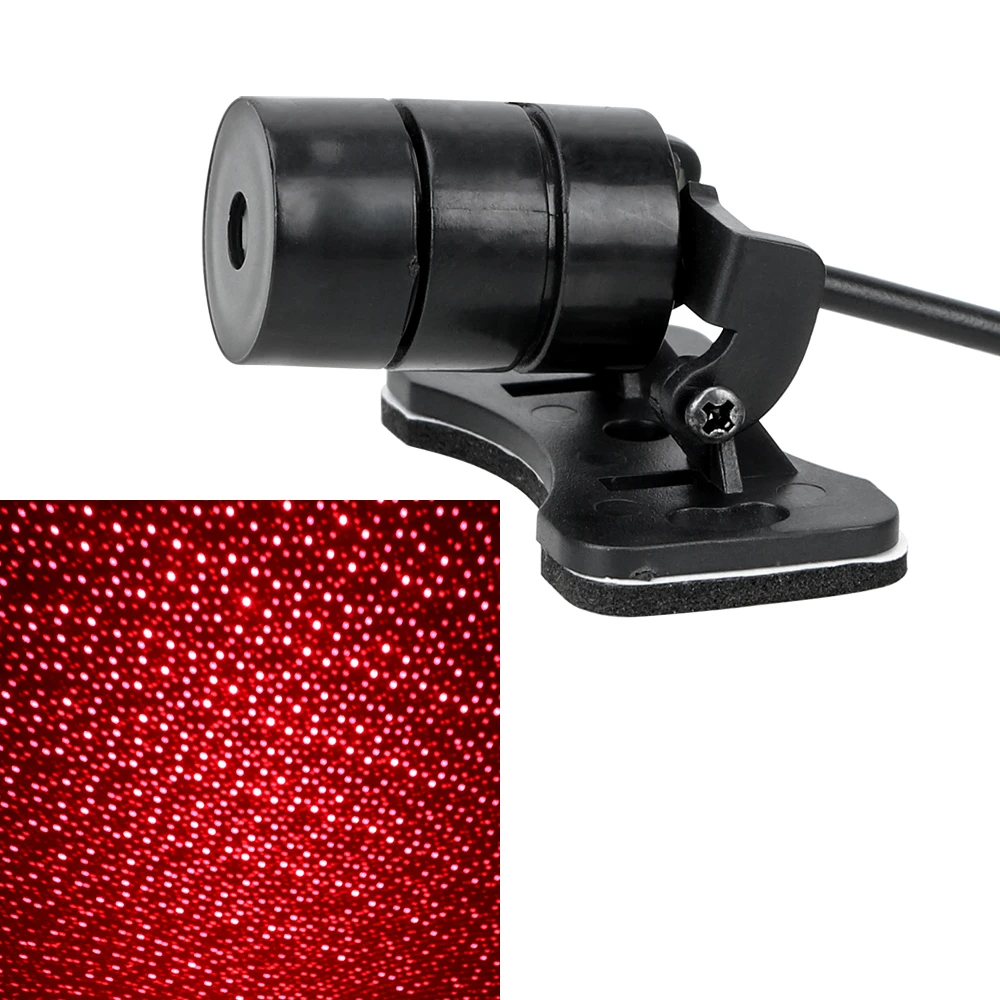 Innen dekorative Licht Auto Stern Lichter Scheinwerfer Auto Dach Licht Sternen projektion Innen modifikation DJ Musik Sound Lampe