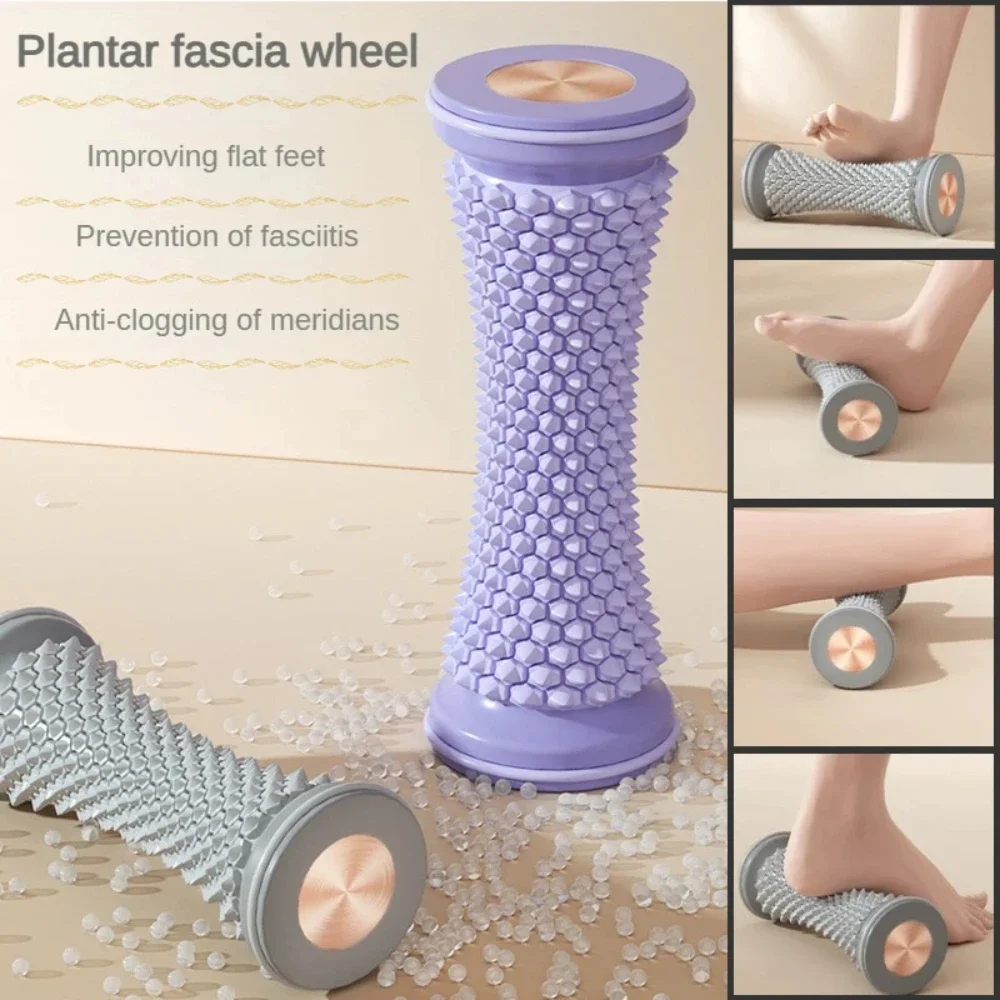 Gute Qualität Tiefen gewebe Fuß massage Roller Yoga lindern Schmerzen Fuß massage Roller Fuß Bodybuilding Massage Plattfüße Trainer Image