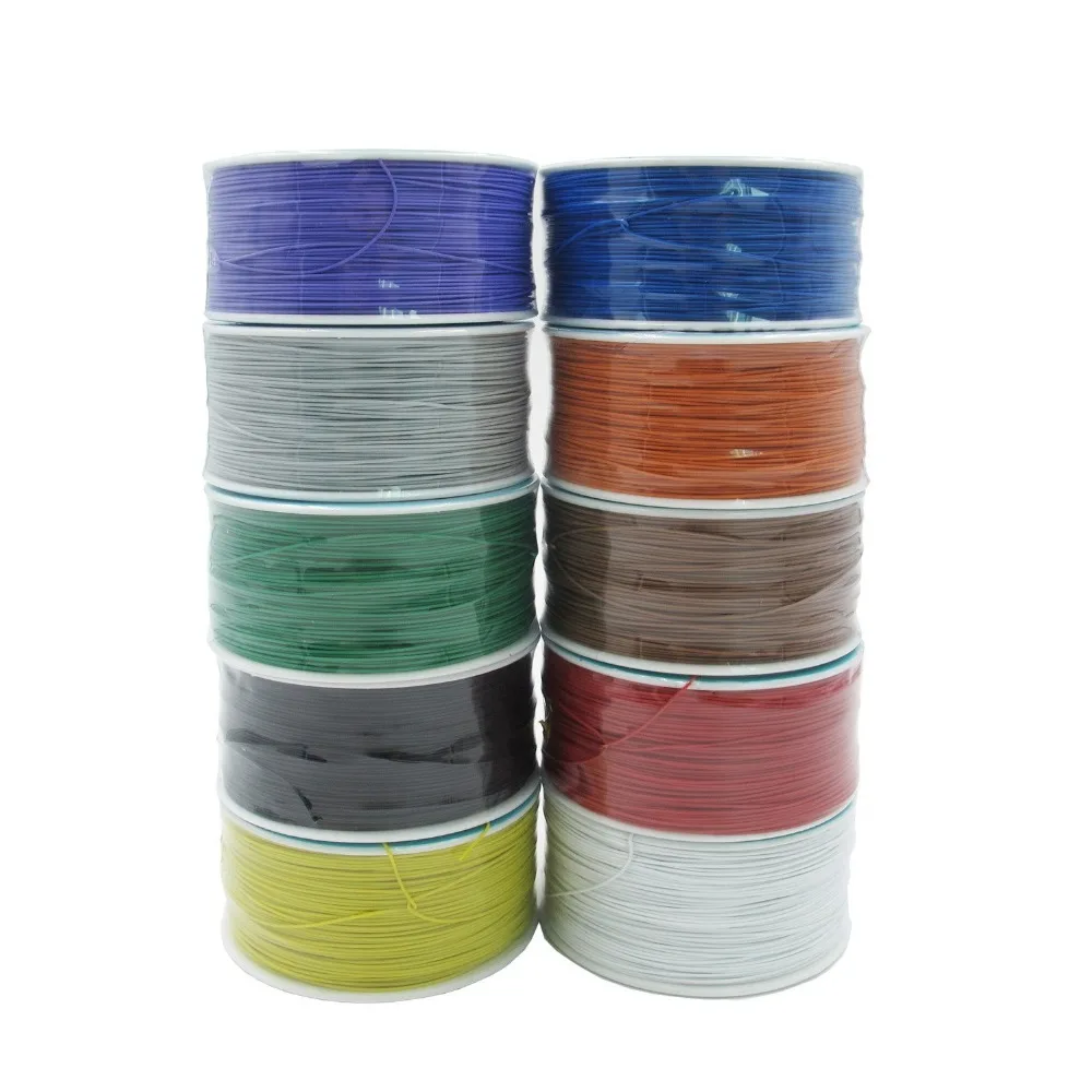 250 meter lange elektrische draht, verpackung draht hohe qualität 30awg ok linie q9 elektrische kabel Image