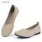 Samilor Knit Ballet Flat Shoes Round Toe Flats for Women Casual Slip on Shallow Shoes Office Boat