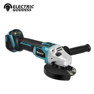 100/125mm 8500RPM Cordless Blue Angle Grinder Polishing Machine Lithium Battery Drive For Makita 18V Battery Pin