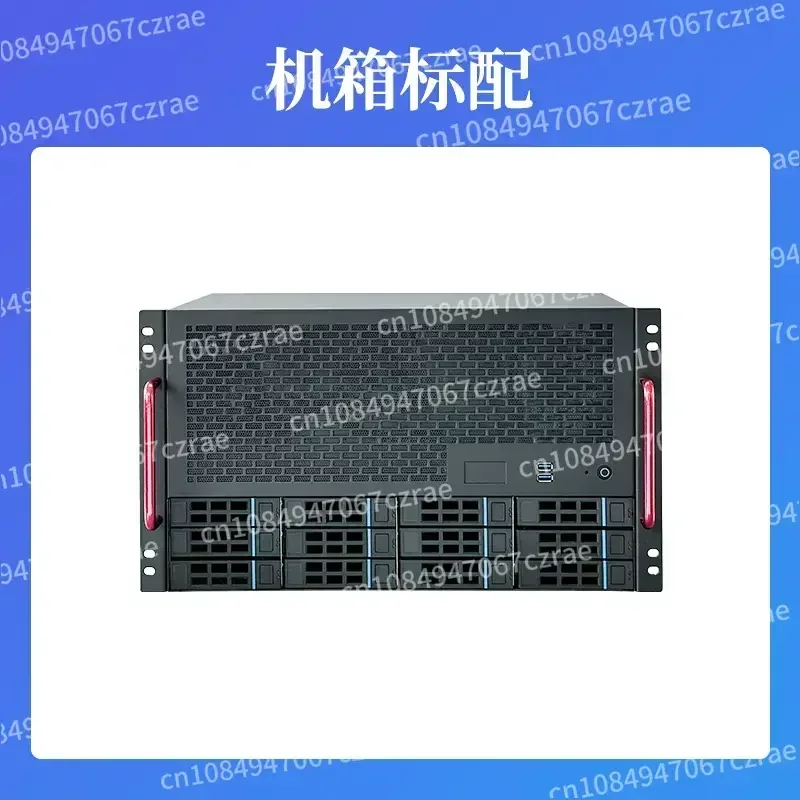 12-Schacht-NAS-Gehäuse, ATX-Motherboard, ATX-Netzteil, 8 vollständige Höhensteckplätze, Enterprise Home Qunhui AIO-Server