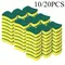 Kitchen Cleaning Sponges Dual Sided Scratch Free & Scrubbing Pad for Utensils Kitchen Floors