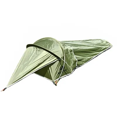 Ultralight Single Person Bivy Tent Waterproof 1 Man Tent for Camping Hiking Backpacking