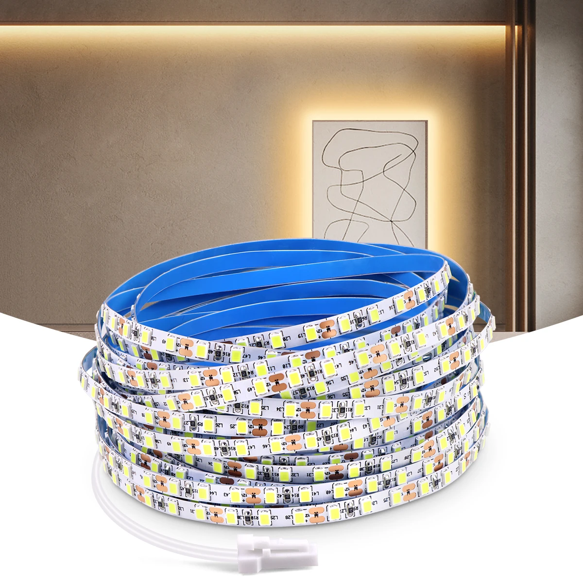 5mm LED-Streifen 120leds/m hochwertige flexible DC12V Licht lineare 5mm Draht Kabel anschluss Platine Band Schrank Hintergrund beleuchtung Dekor Beleuchtung