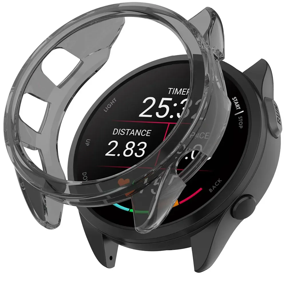 Schutzhülle für Garmin Vorläufer Musik Samrt Uhr TPU Abdeckung Allround-Stoßstange Zubehör für Garmin Gehäuse Image