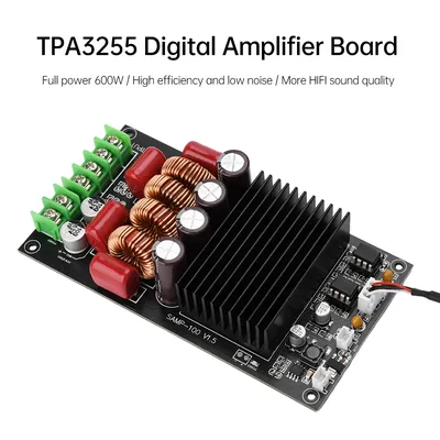 Tpa3255 2x300w 600w Stereo fieber Hifi Digital verstärker platine Hoch leistungs verstärker Image