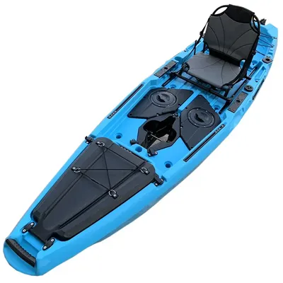 Single Kayak 10ft Lure Solo Fin Propeller Pedal Drive Fishing Canoe/kayak