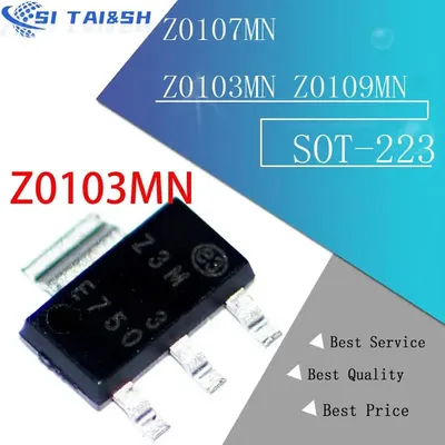 10 stücke z0107mn z0103mn z0109mn 07m 03m 09m z7m z3m z9m triac thyristor neues original Image