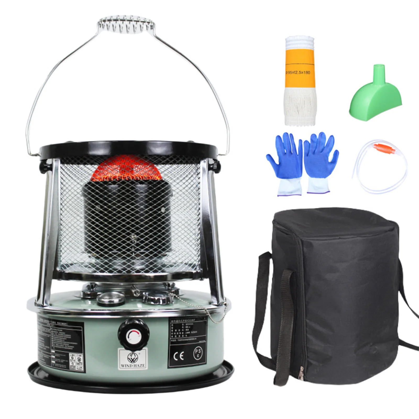 Tragbare Kerosin ofen heizung Kerosin ofen im Freien multifunktion ale wind dichte Winter heizung Kochherd Image
