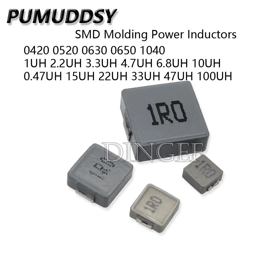 10 Stück/Los 3,3 4,7 6,8 2,2 1uh uh 10 15 22 33 47 68 uh 100uh uh smd Form leistungs induktoren 1 r0 2 r2 6 r8 Image