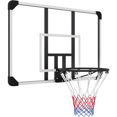 Sportnow - Basketballkorb, Basketballbrett mit Korb, Basketballnetz mit Basketballboard,