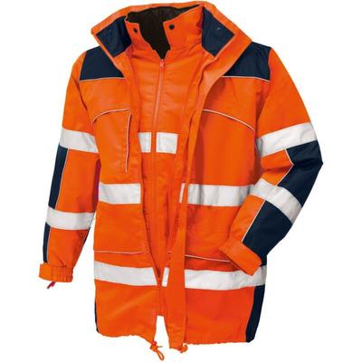 Texxor - 4109 Gr. 5XL ® Warnschutz-Parka toronto leuchtorange/navy